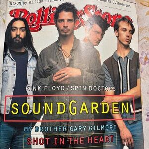Vintage Rolling Stone Magazine with Soundgarden Cover June 1994